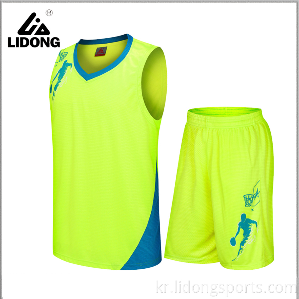 새로운 Unisex Custom Made 도매 어린이 및 성인 농구 유니폼
